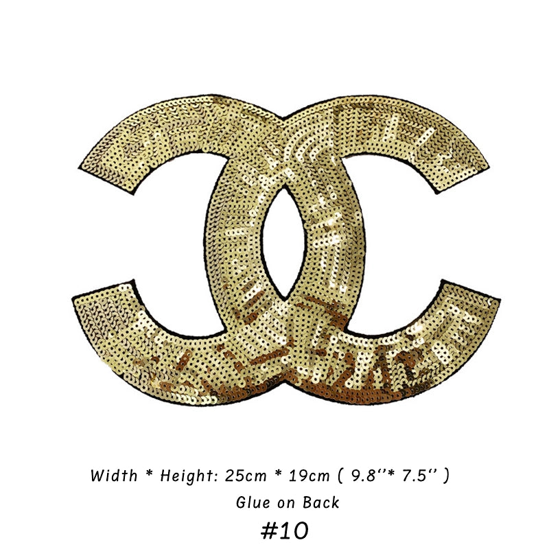 Embroidery Chanel Patches Custom Clothing Jackets