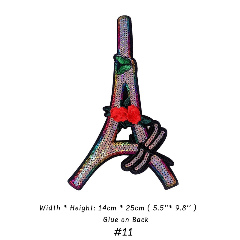 Embroidery Chanel Patches Custom Clothing Jackets