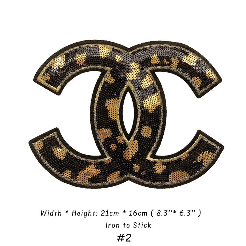 Embroidery Chanel Patches Custom Clothing Jackets