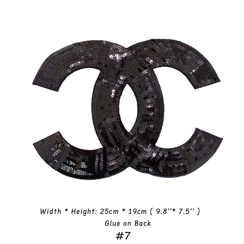 Embroidery Chanel Patches Custom Clothing Jackets