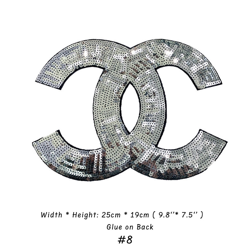 Embroidery Chanel Patches Custom Clothing Jackets