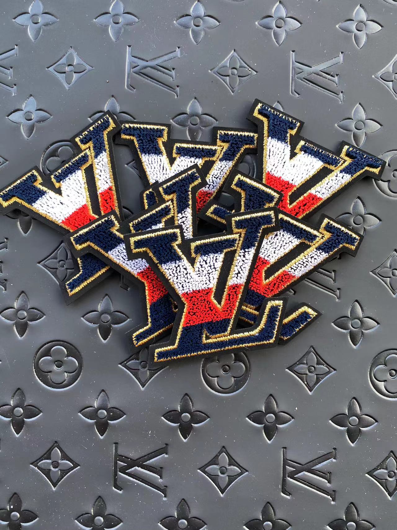 LV Embroidery Clothing Handmade DIY Patch