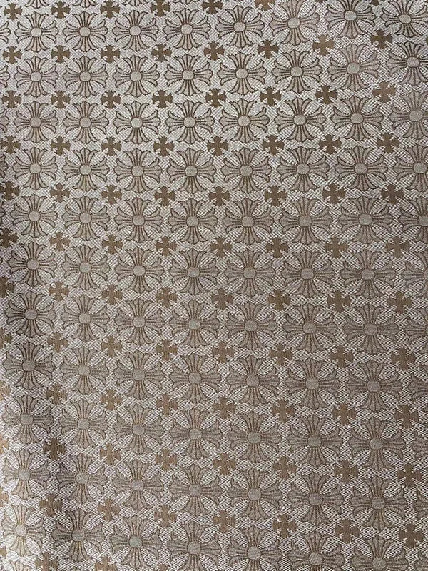 Chrome Hearts Jacquard Sewing Fabric Sold by Yard