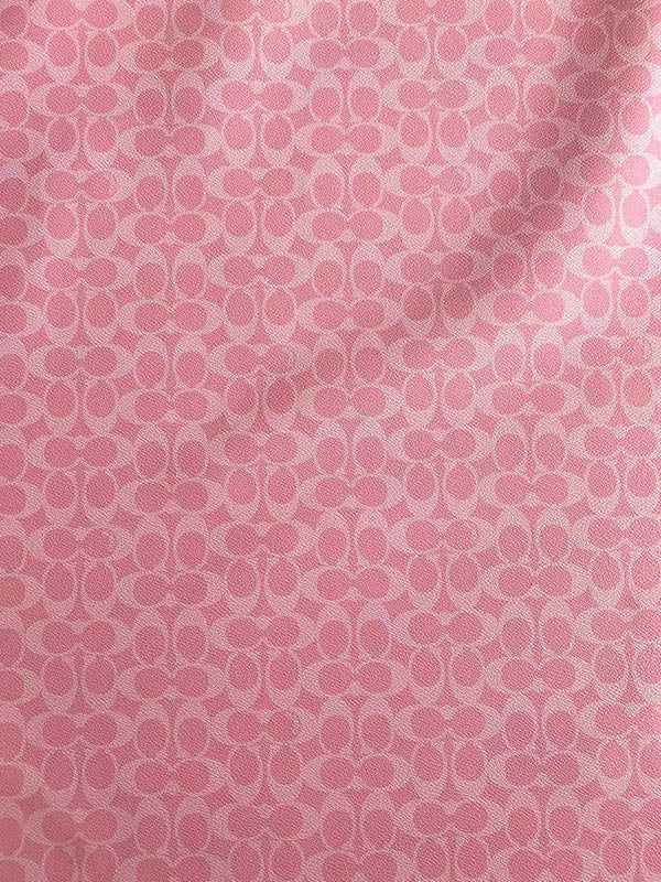 Pink  Coach Bag Leather Crocs DIY Designer Fabric Handmade